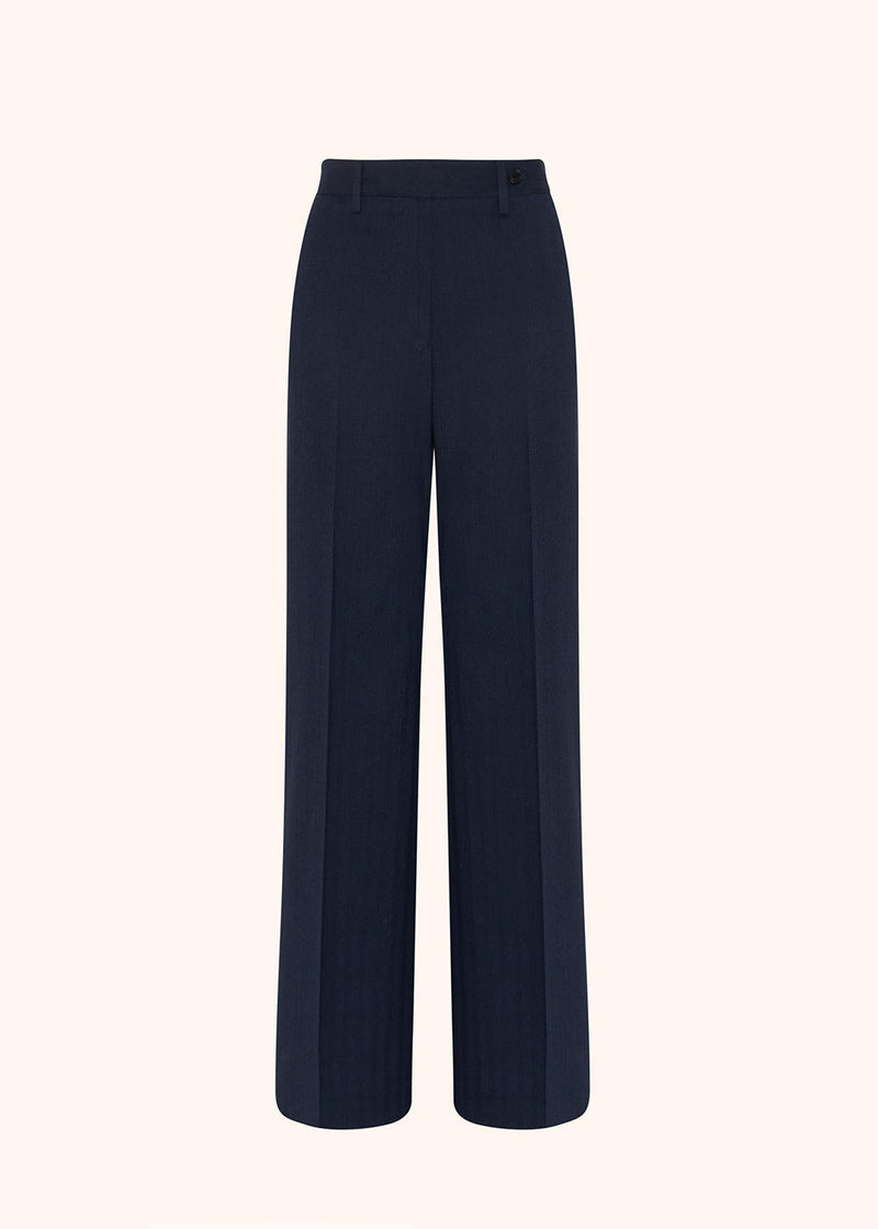 PANTALON À CHEVRON EN LAINE