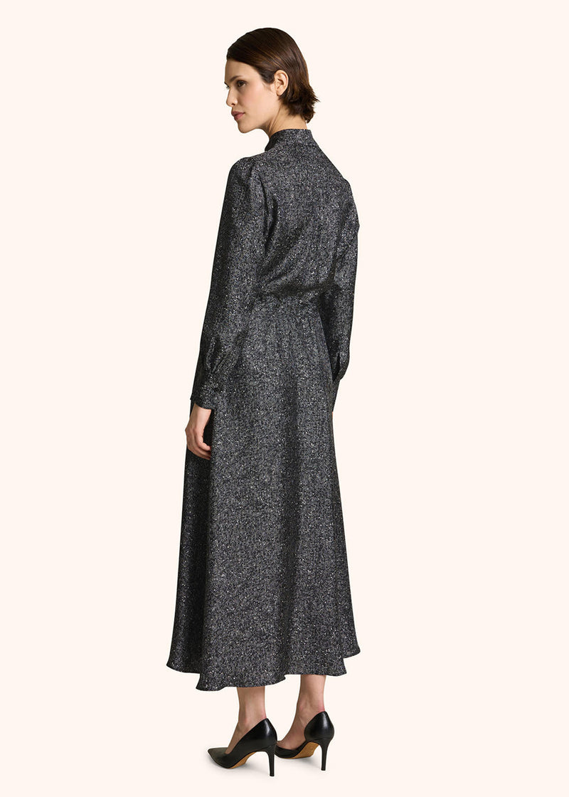 ROBE DE SOIRÉE EN SOIE LAMÉE