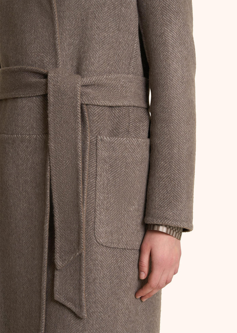 MANTEAU RÉVERSIBLE EN CACHEMIRE DOUBLE