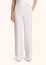 PANTALON EN LAINE MONOCHROME