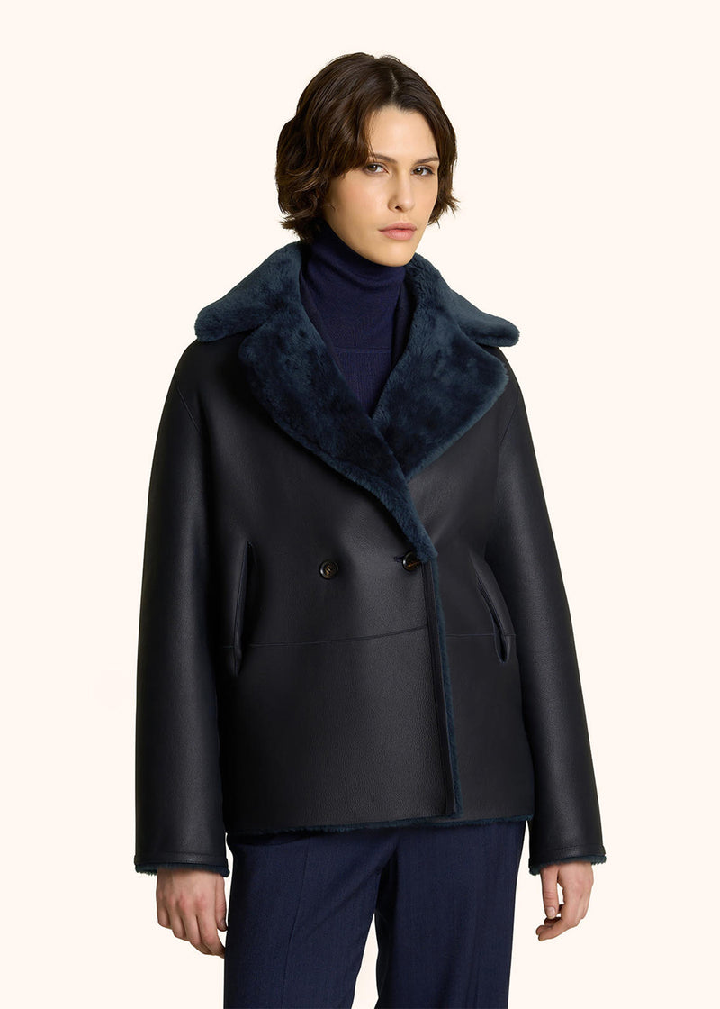 VESTE SHEARLING RÉVERSIBLE