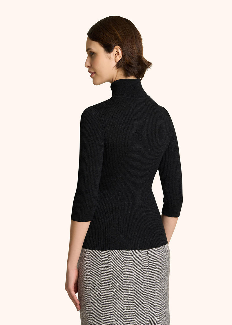 PULL À COL ROULÉ LAINE