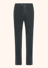 PANTALON LEISURE EN COTON ET CACHEMIRE