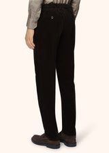 PANTALON LEISURE EN COTON ET CACHEMIRE