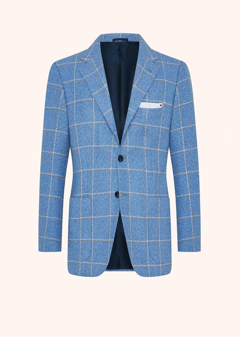 BLAZER EN CACHEMIRE À CARREAUX