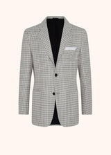 BLAZER EN CACHEMIRE PIED-DE-POULE